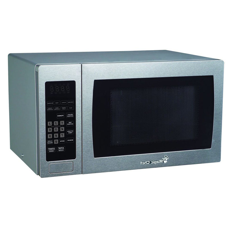 Magic Chef 0.9 Cubic Feet Countertop Microwave & Reviews Wayfair